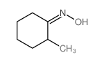 2-Methyl-cyclohexanone oxime Structure
