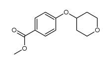 methyl 4-(tetrahydro-2H-pyran-4-yloxy)benzoate Structure