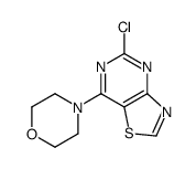4-(5-氯噻唑并[4,5-D]嘧啶-7-基)吗啉结构式