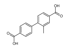 2-甲基-[1,1-联苯]-4,4-二羧酸结构式