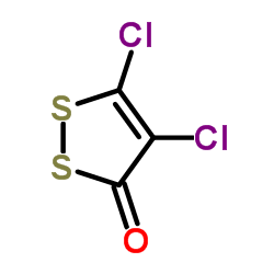 二氯-1,2-二硫环戊烯酮结构式