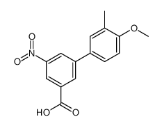 3-(4-methoxy-3-methylphenyl)-5-nitrobenzoic acid Structure