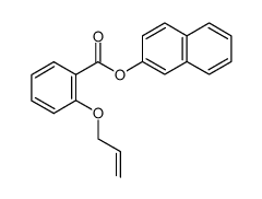 2-naphthyl 2-(allyloxy)benzoate Structure