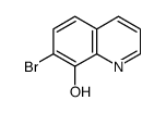7-溴-8-羟基喹啉结构式
