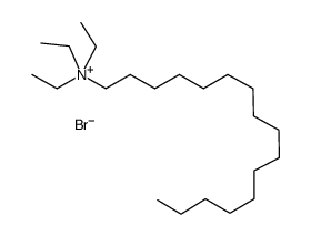 triethylhexadecylammonium bromide结构式