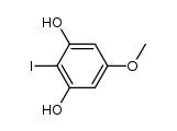 2-iodo-4-methoxyresorcinol Structure