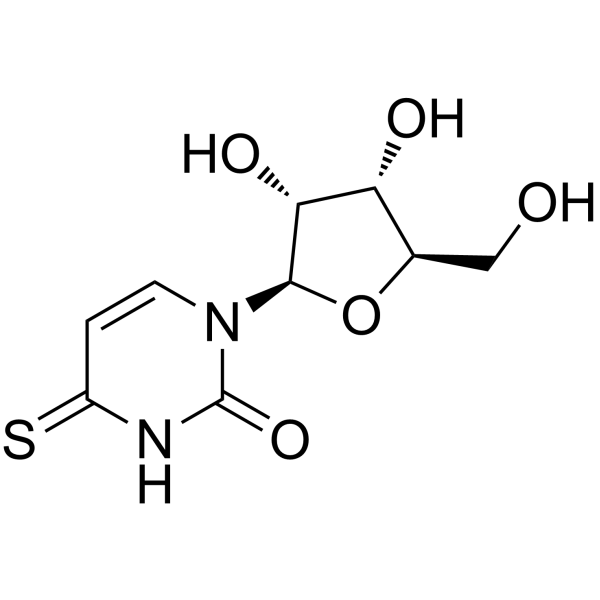 4-巯基尿苷结构式