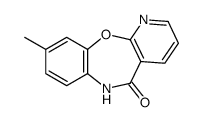 9-methyl-6H-pyrido[2,3-b][1,5]benzoxazepin-5-one Structure