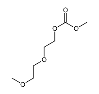 2-(2-methoxyethoxy)ethyl methyl carbonate结构式