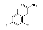 2-(4-bromo-2,6-difluorophenyl)acetamide结构式