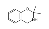 2,2-dimethyl-3,4-dihydro-2H-benzo[e][1,3]oxazine结构式