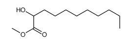 methyl 2-hydroxyundecanoate结构式