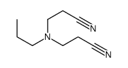 3-[2-cyanoethyl(propyl)amino]propanenitrile结构式