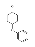 4-苯氧基环己酮结构式