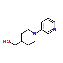 (1-(吡啶-3-基)哌啶-4-基)甲醇结构式
