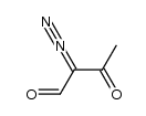 2-diazo-3-oxobutanal结构式