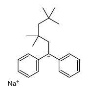 sodium,(3,3,5,5-tetramethyl-1-phenylhexyl)benzene Structure