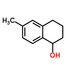 6-Methyl-1,2,3,4-tetrahydro-1-naphthalenol结构式