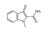 2-Benzimidazolecarboxamide,1-methyl-,3-oxide(8CI)结构式