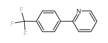 2-[4-(三氟甲基)苯基]吡啶结构式