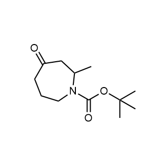 Tert-butyl 2-methyl-4-oxoazepane-1-carboxylate Structure