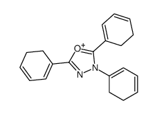 2,3-Dihydro-2,3,5-triphenyl-1,3,4-oxadiazole Structure