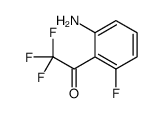 Ethanone, 1-(2-amino-6-fluorophenyl)-2,2,2-trifluoro- (9CI)结构式