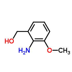 (2-Amino-3-methoxyphenyl)methanol Structure