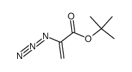 tert-butyl α-azidoacrylate Structure