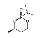 2-oxo-2-dimethylamino-4-methyl-1,3,2-dioxaphosphorinane结构式