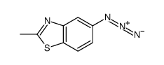 5-azido-2-methyl-1,3-benzothiazole Structure