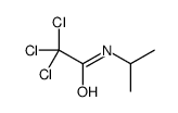 2,2,2-trichloro-N-propan-2-ylacetamide结构式