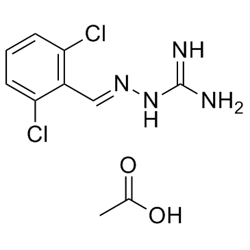 Guanabenz acetate Structure