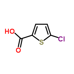 5-Chloro-2-thiophenecarboxylic acid structure