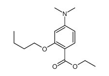 ethyl 2-butoxy-4-(dimethylamino)benzoate Structure