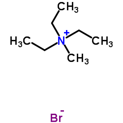 N,N-Diethyl-N-methylethanaminium bromide Structure