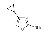 1,2,4-Oxadiazol-5-amine,3-cyclopropyl-(9CI)结构式