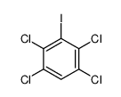 1,2,4,5-tetrachloro-3-iodobenzene结构式