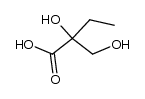 2-hydroxy-2-hydroxymethyl-butyric acid Structure