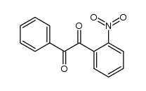 1-(2-nitrophenyl)-2-phenylethane-1,2-dione结构式