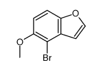 4-Bromo-5-methoxy-1-benzofur Structure