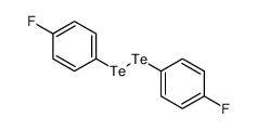 1-fluoro-4-[(4-fluorophenyl)ditellanyl]benzene结构式