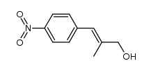 (2E)-2-methyl-3-(4-nitrophenyl)prop-2-en-1-ol结构式