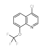 4-氯-8-三氟甲氧基喹啉结构式