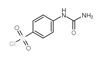4-ureido-benzenesulfonyl chloride Structure