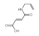 3-(prop-2-enylcarbamoyl)prop-2-enoic acid Structure