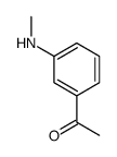 1-(3-(甲基氨基)苯基)乙酮结构式