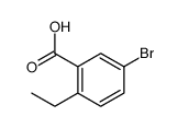 5-溴-2-乙基苯甲酸结构式