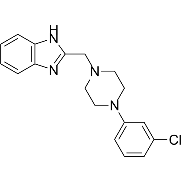 Dopamine D4 receptor antagonist-1结构式