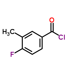 4-氟-3-甲基苯甲酰氯结构式